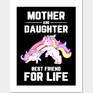 Mother and Daughter Best Friend for Life Posters and Art